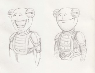 character development sketches