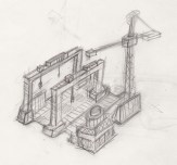 construction building sketch